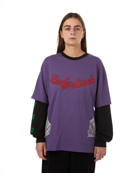 RASSVET / LADY LUCK LONG SLEEVE T-SHIRT