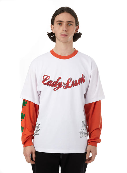 RASSVET / LADY LUCK LONG SLEEVE T-SHIRT