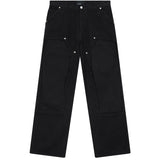Rassvet Vintage Wash Canvas Distressed Double Knees Pants