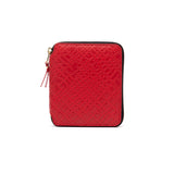 CDG Embossed Roots Wallet Red / SA2100ER-2