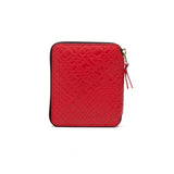 CDG Embossed Roots Wallet Red / SA2100ER-2