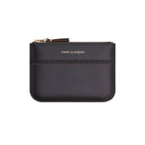 CDG Wallet Triple Stitch Line - Black / SA8100TS
