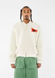 SKY HIGH FARM / SHEARLING BOMBER JACKET LEATHER