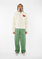SKY HIGH FARM / SHEARLING BOMBER JACKET LEATHER