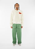 SKY HIGH FARM / SHEARLING BOMBER JACKET LEATHER