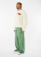 SKY HIGH FARM / SHEARLING BOMBER JACKET LEATHER