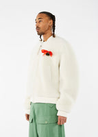 SKY HIGH FARM / SHEARLING BOMBER JACKET LEATHER