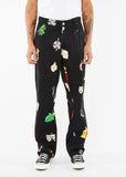 Sky High Farm FW23 / Unisex Charm Print Denim Pants