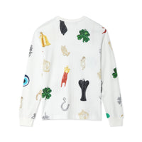 Sky High Farm FW23 / Unisex Charm Waffle Long-sleeve T-shirt