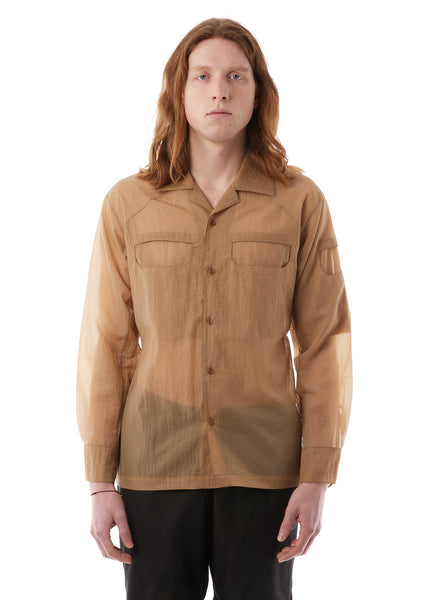 Olly Shinder Fall/Winter 2023 - Longsleeved Sheer Window Shirt