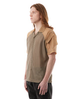 Olly Shinder Fall/Winter 2023 - Shortsleeved Army Shirt (Mesh Body)