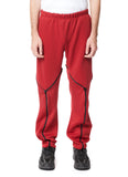Olly Shinder Track Pants with Tri Zip Detail - Rot