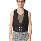 Olly Shinder Waistcoat Cordura - Black