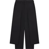 BLACK COMME des GARÇONS Side Panel Trousers – Black