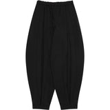 Black CDG Pleated Balloon Pants