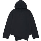 COMME des GARÇONS SHIRT Asymmetrischer Hoodie – Schwarz