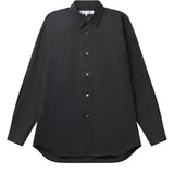 COMME des GARÇONS SHIRT Nadelstreifen-Hemd – Schwarz