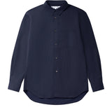 COMME des GARÇONS SHIRT Nadelstreifen-Hemd – Navy