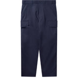 COMME des GARÇONS SHIRT Hose mit Seitentaschen in Dobby-Streifenmuster – Navy
