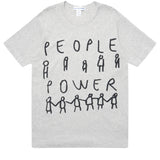 CDG SHIRT People Power T-shirt
