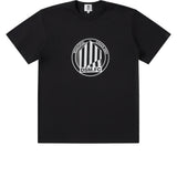 DSM Kei Ninomiya Kurzärmliges T-shirt mit großem Emblem-Print – Schwarz