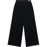 ERL Beflockte Denim-Chinos – Schwarz