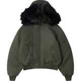 Rassvet Kapuzen N-B2 Bomberjacke – Grün
