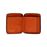 CDG Washed Leather Wallet - Burnt Orange / SA2100WW