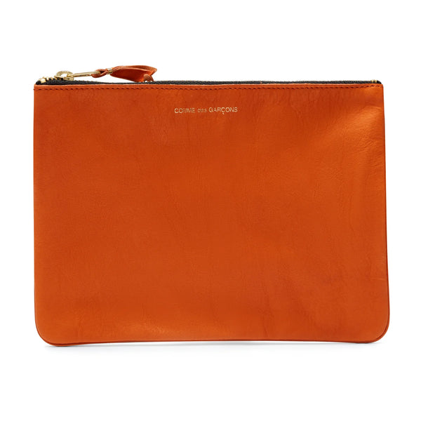 CDG Washed Leather Wallet - Burnt Orange SA5100WW