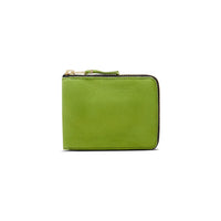 CDG Washed Leather Wallet - Apple Green SA7100WW