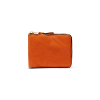 CDG Washed Leather Wallet - Burnt Orange / SA7100WW