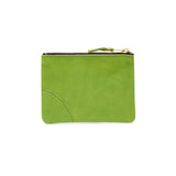 CDG Washed Leather Wallet - Apple Green SA8100WW