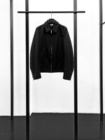 BLACK CDG / ZIP JACKET / 1I-J010-S22-1