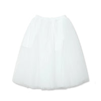 Black CDG SS23 / Tulle Skirt White