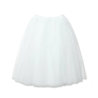 Black CDG SS23 / Tulle Skirt White