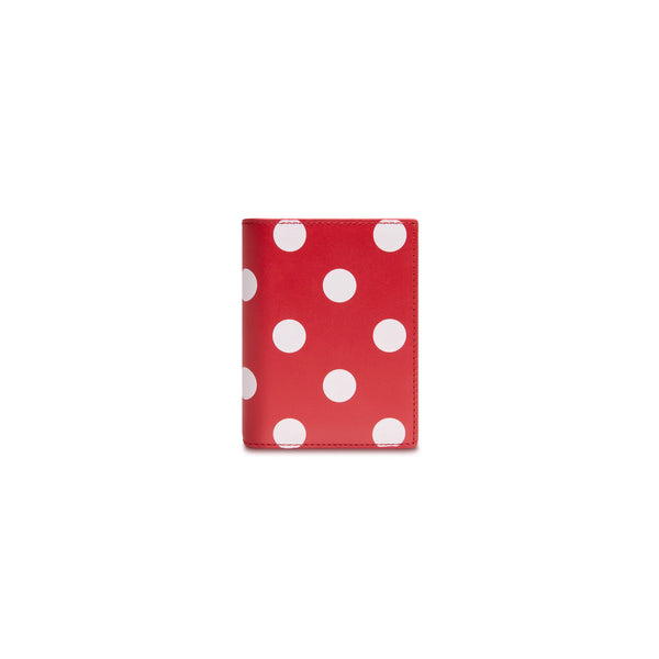 CDG Polka Dot Wallet - Red / SA0641PD