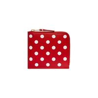 CDG Polka Dot Wallet - Red / SA3100PD