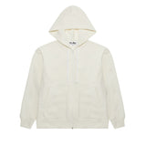 Play Comme des Garçons x Invader Zip Hoodie - Cremefarben / rotes Herz Logo / blaues Invader-Symbol