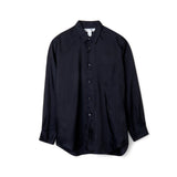 CDG Shirt Forever - Men's Shirt Regular Fit - Plain Cupra Navy