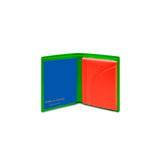CDG Super Fluo Wallet - Green Orange / SA0641SF