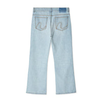 ERL / UNISEX DISTRESSED DENIM PANTS Light Blue