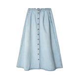 ERL / WOMENS DENIM COWGIRL SKIRT Light Blue