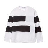 CDG SHIRT / FG-T009-SS21-1 / MEN'S T-SHIRT - WHITE / BLACK