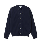 CDG SHIRT FOREVER / FZ-N105-PER-2 / MENS CARDIGAN V-neck Navy