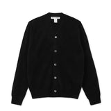 CDG SHIRT FOREVER / FZ-N105-PER-1 / MENS CARDIGAN V-neck Black