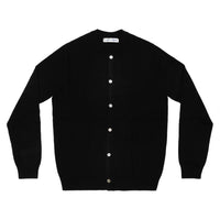 CDG Shirt Forever - Men's Cardigan Crew neck - Black