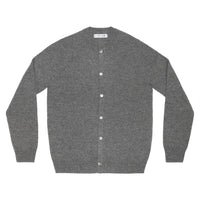 CDG Shirt Forever - Men's Cardigan Crew neck - Gray