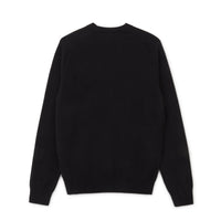 CDG SHIRT FOREVER / FZ-N108-PER-1 / MENS PULLOVER Crew neck Black