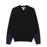 CDG Shirt Forever - Men's Sweater Crew neck - Black/Navy