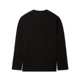 CDG SHIRT FOREVER / FZ-T001-PER-1 / MENS LONGSLEEVE Black